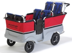 kiddybus meerlingwagen voor kinderdagverblijven en gastouders